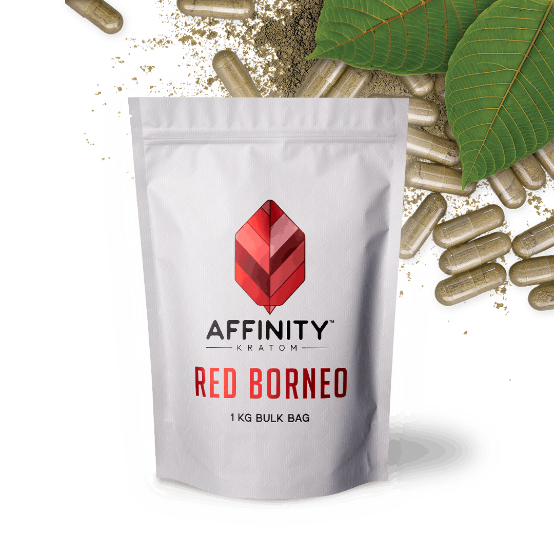Red Borneo Kratom Capsules