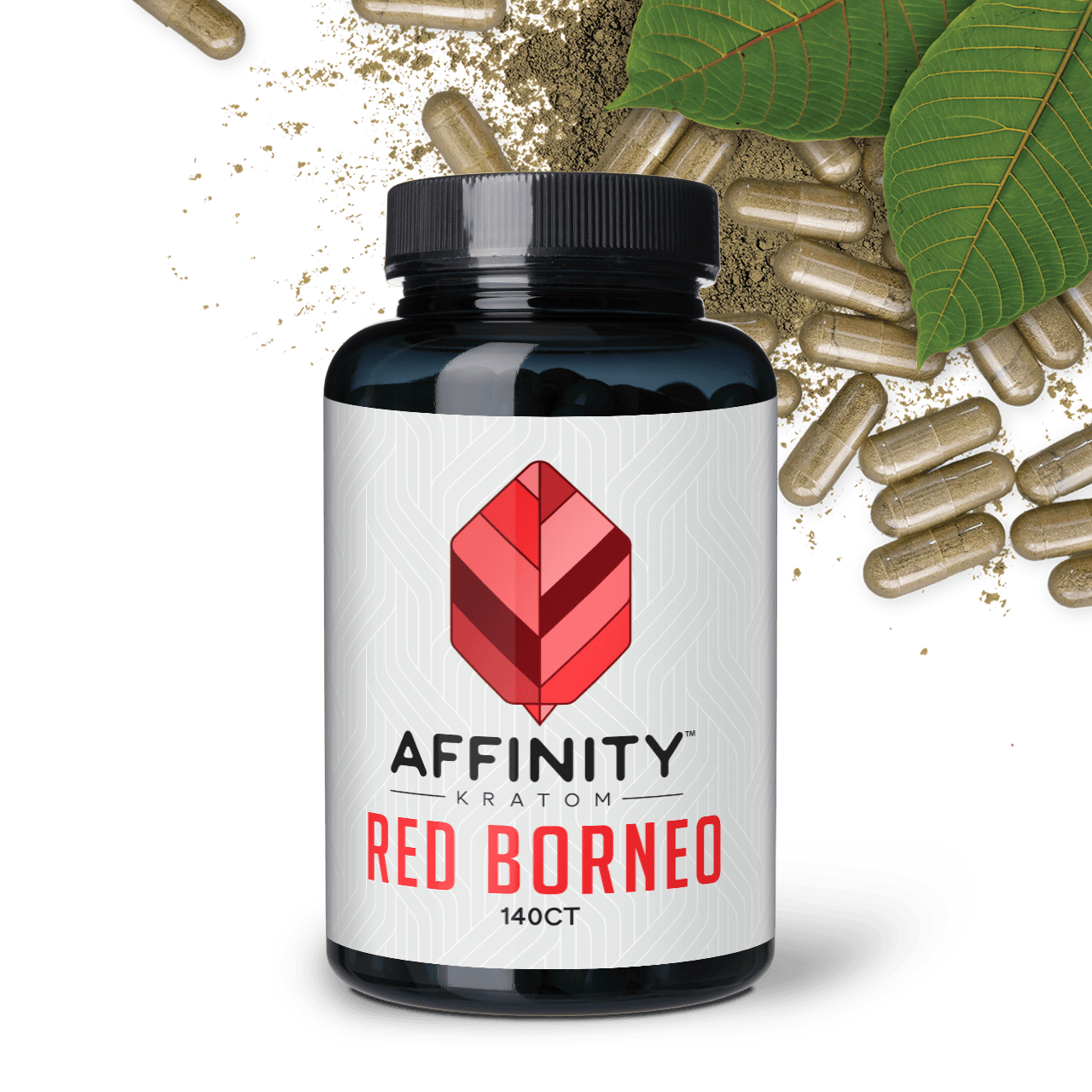 Red Borneo Kratom Capsules