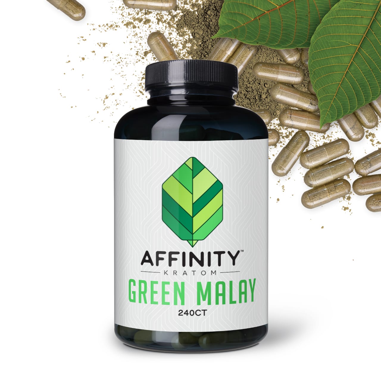 Green Malay Kratom Capsules
