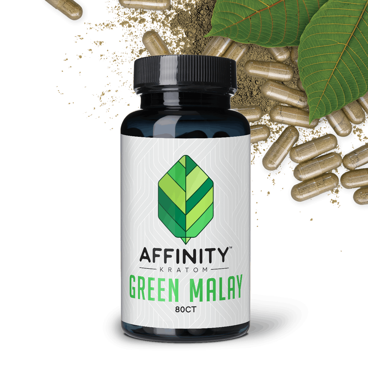 Green Malay Kratom Capsules