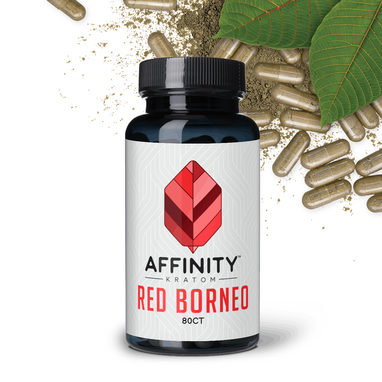 Red Borneo Kratom Capsules