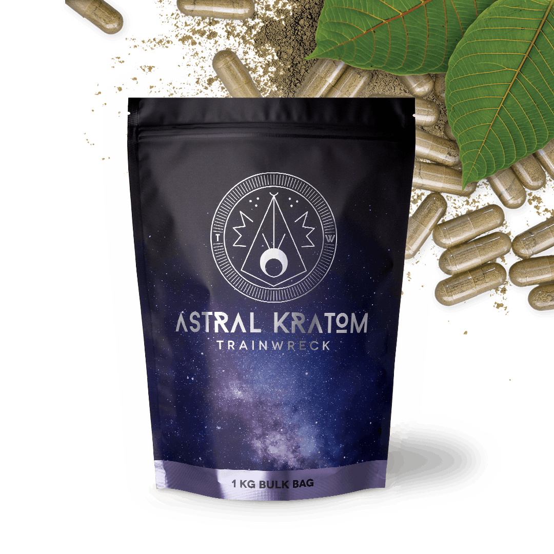Trainwreck Kratom Capsules