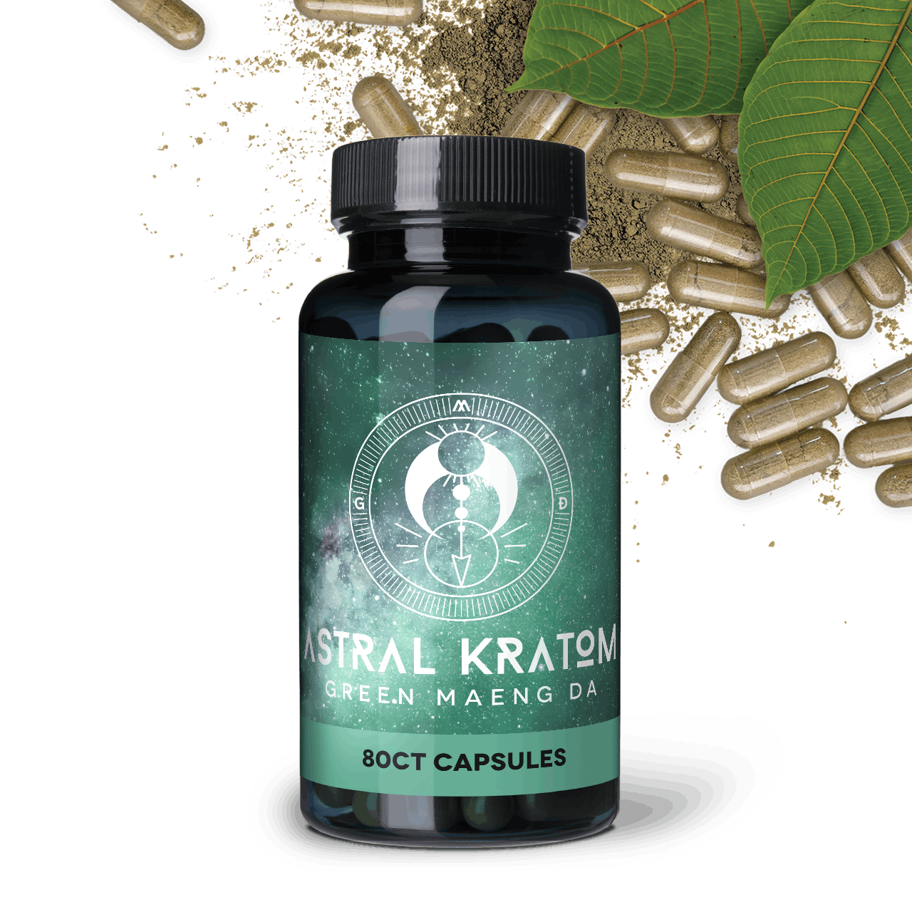 Green Maeng Da Kratom Capsules