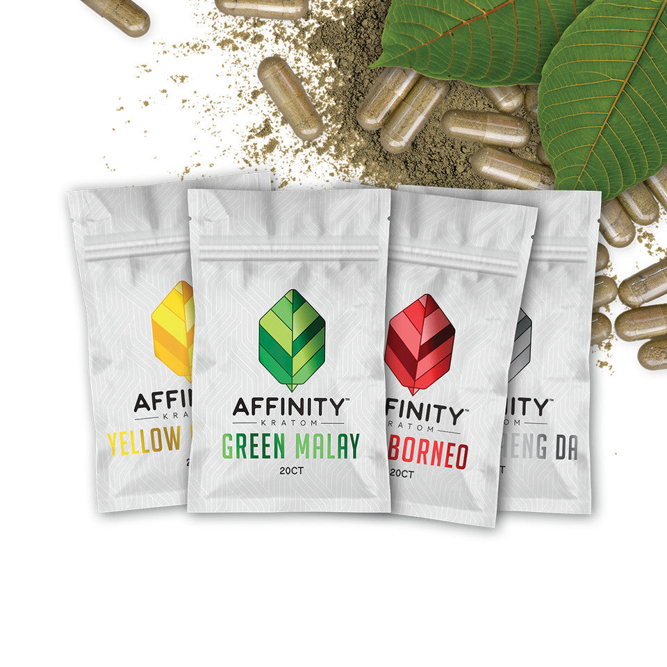 Affinity Kratom Capsules Sample Packs