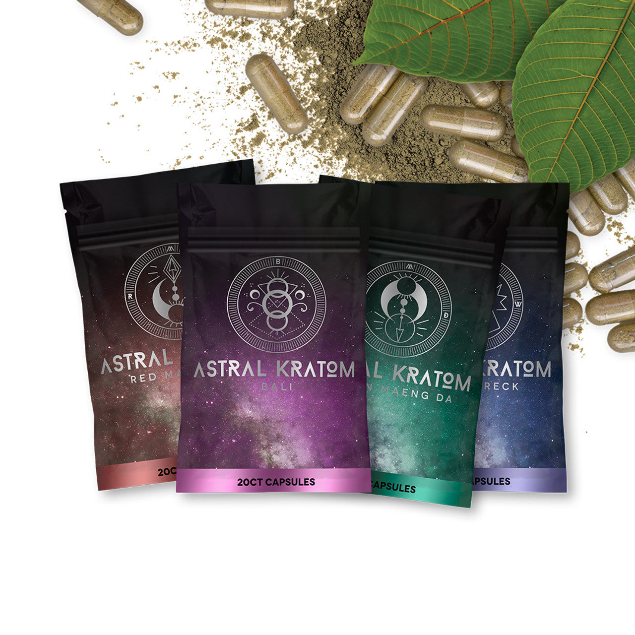 Astral Kratom Capsules Sample Packs