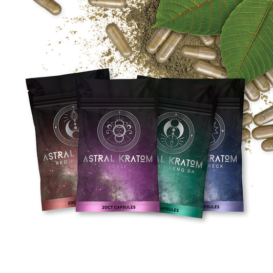 Astral Kratom Capsules Sample Packs