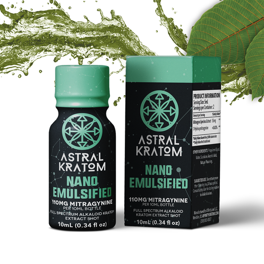 Kratom Nano Emulsified Extract Shot (10mL)